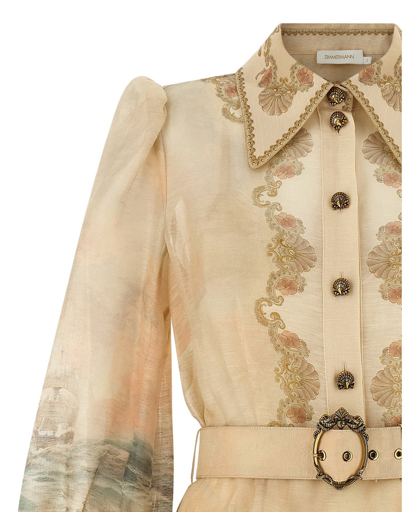 Zimmermann Rebellion Marine Dress Glam Steals