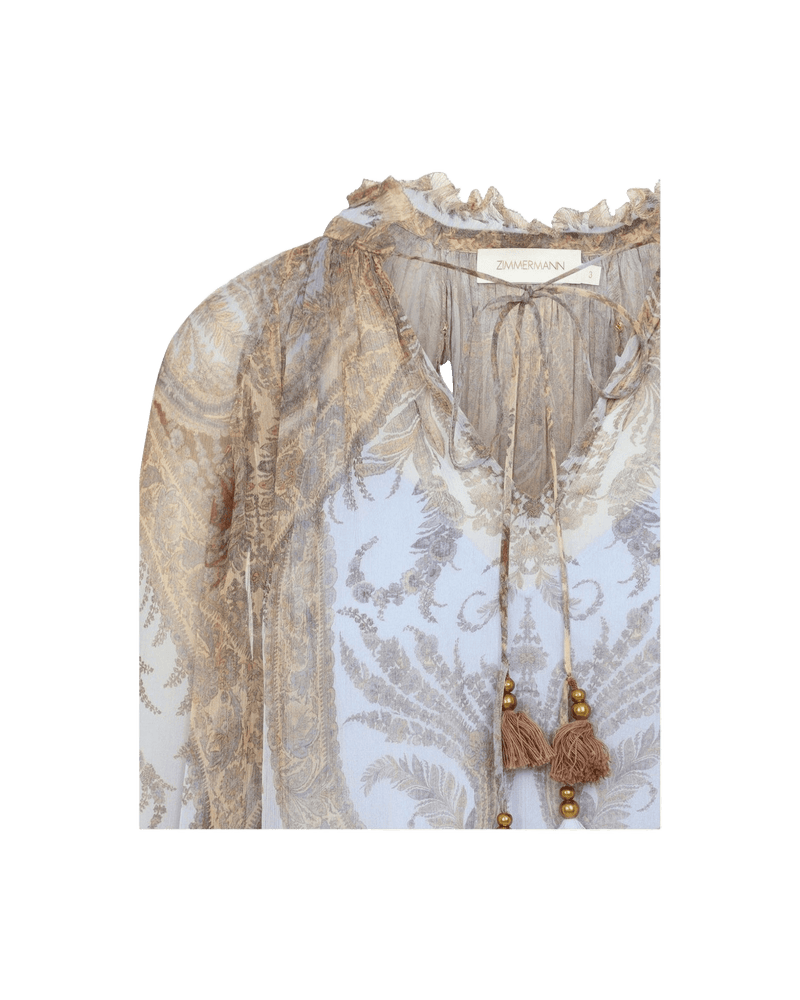 Zimmermann Shirt Lilac Glam Steals