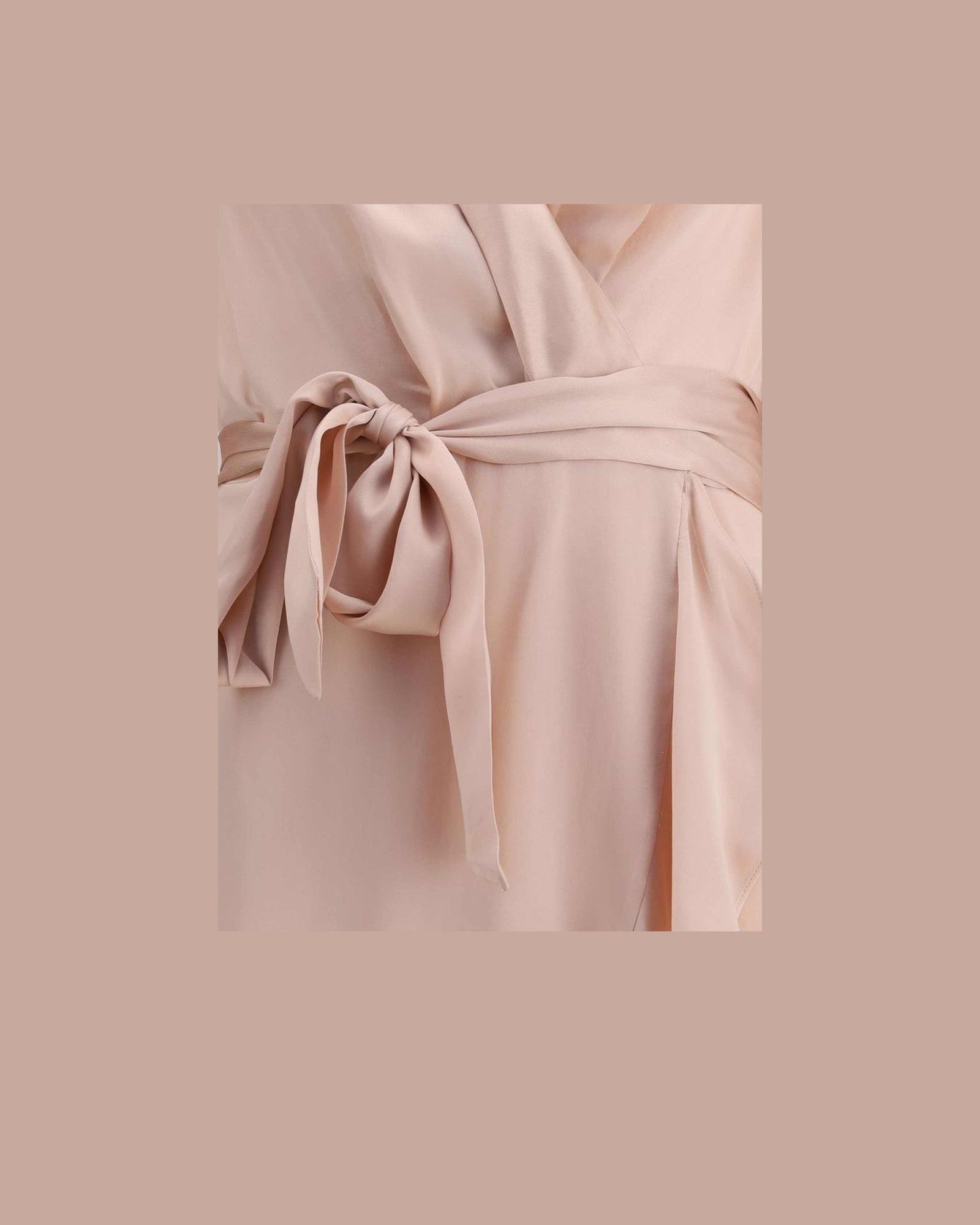 Zimmermann Silk Charmeuse Wrap Dress Glam Steals