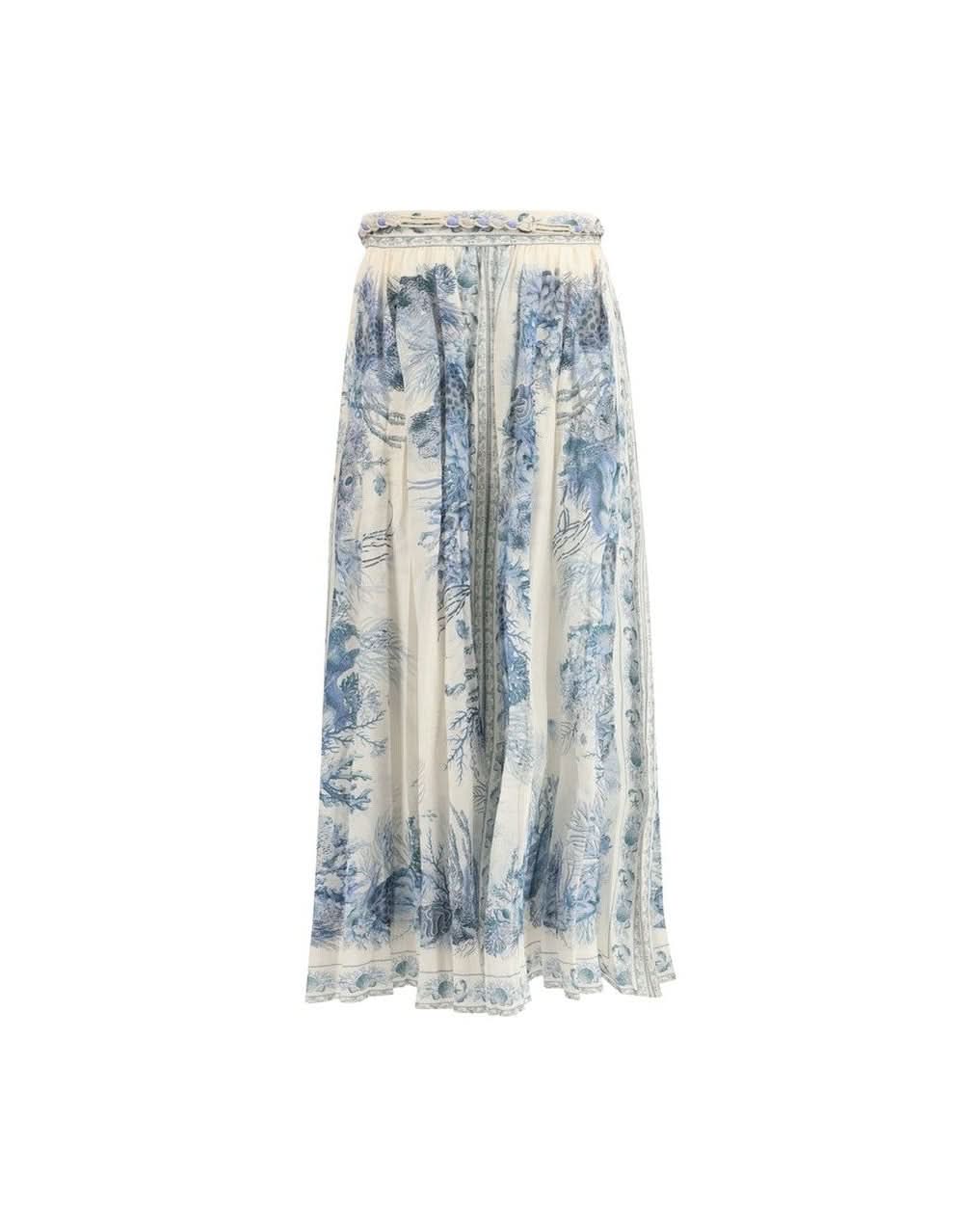 Zimmermann Wanderlust Long Skirt