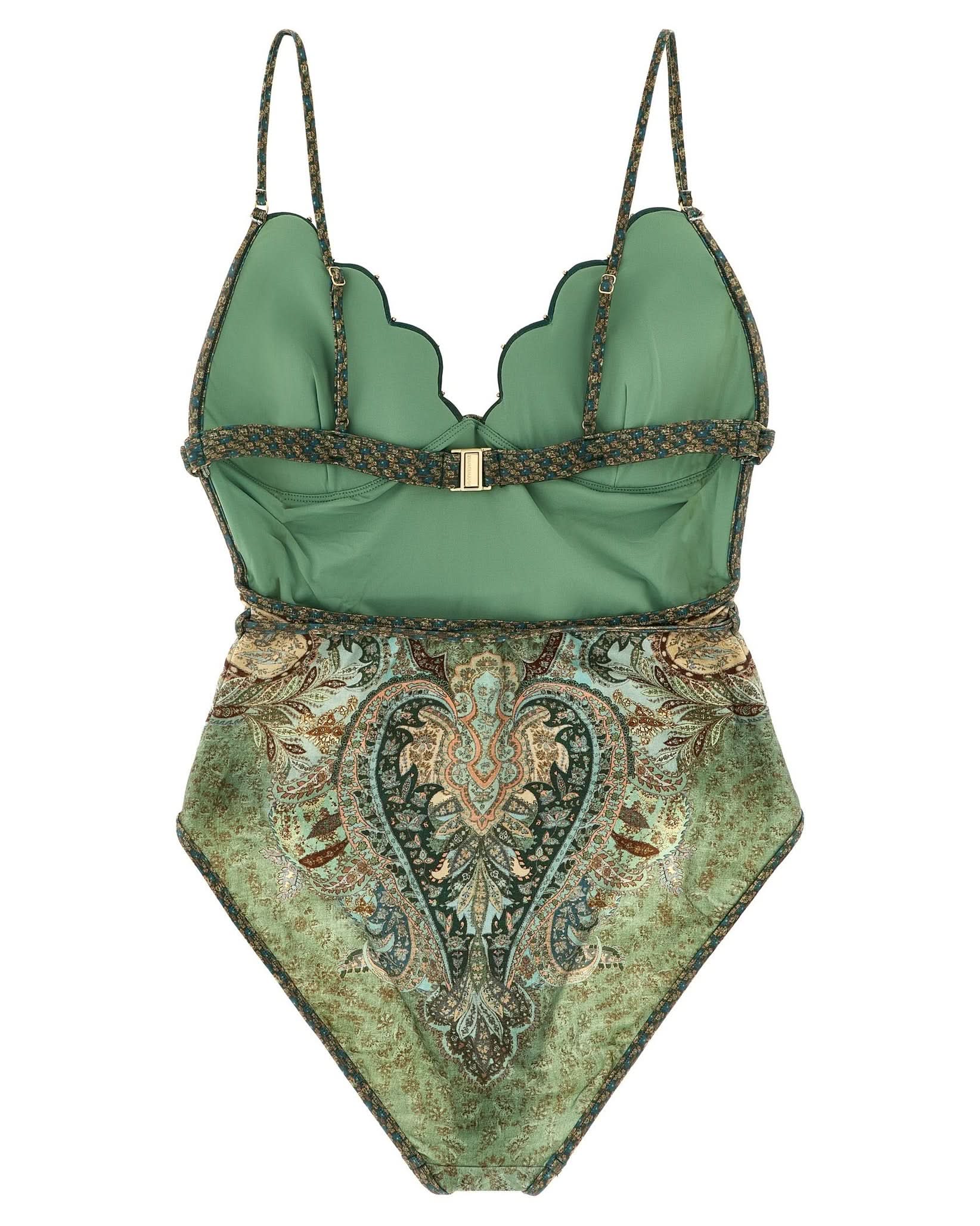 Zimmermann Wanderlust One Piece Swimsuit Glam Steals