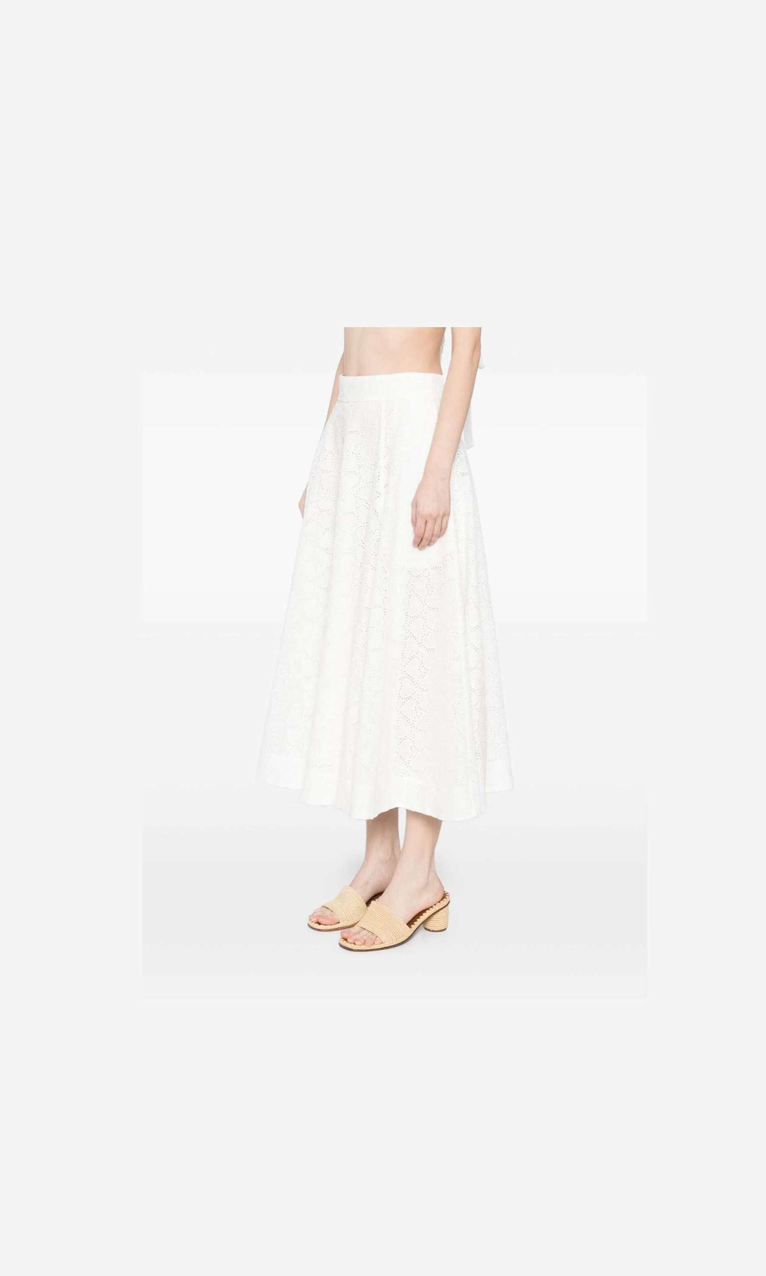 Zimmermann White Skirt Glam Steals