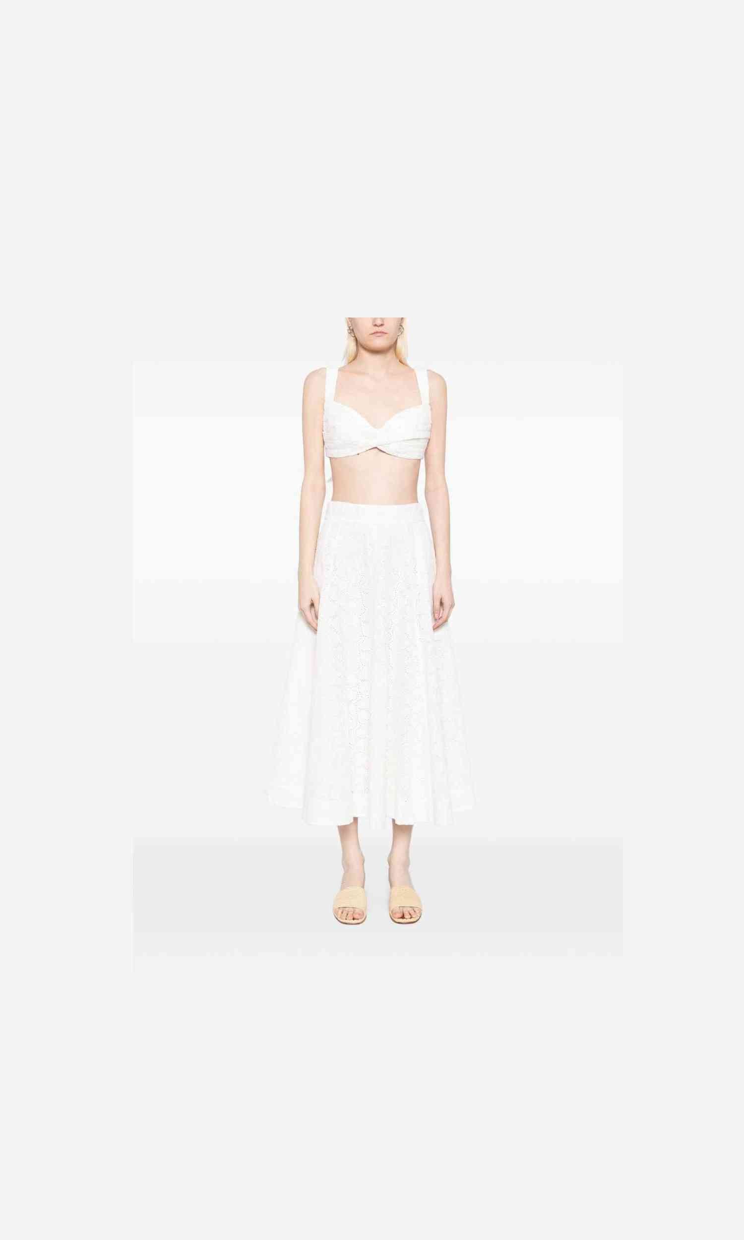 Zimmermann White Skirt Glam Steals