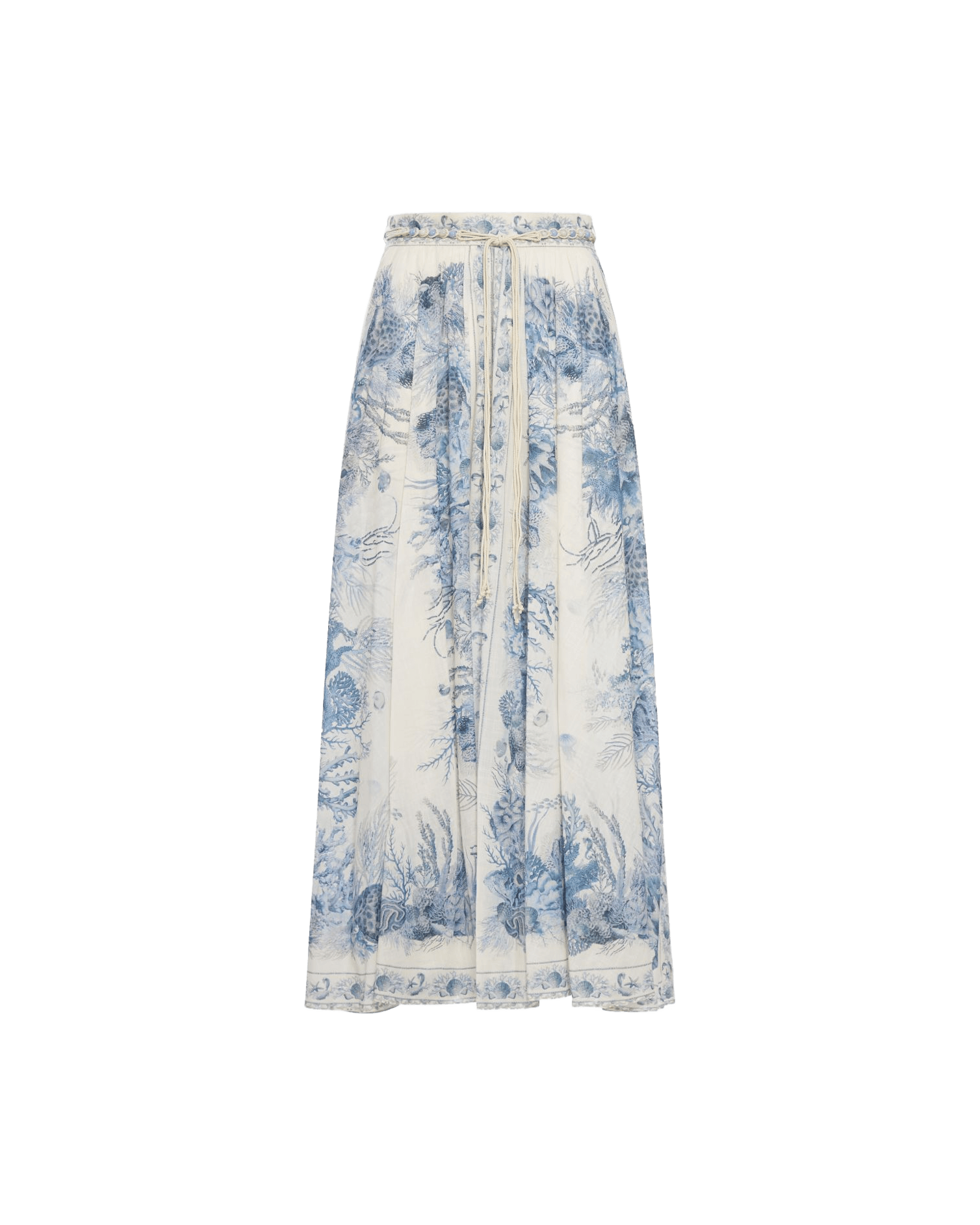 Zimmermann White Skirt