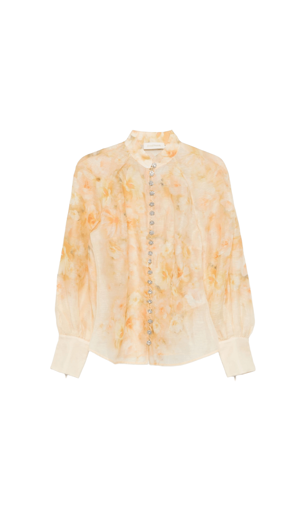 Zimmermann Yellow Shirt Glam Steals
