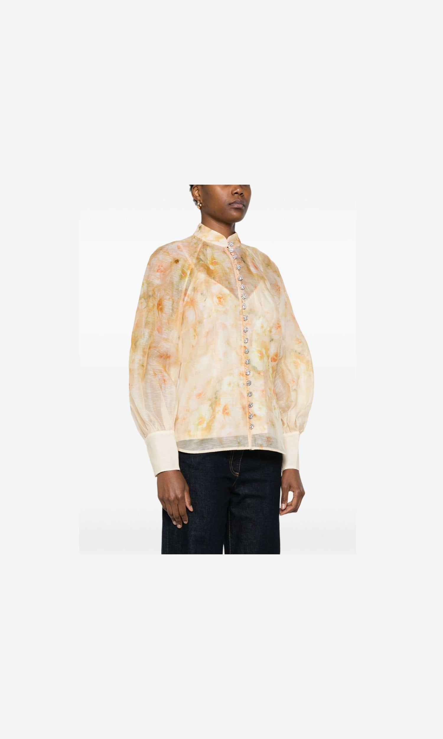 Zimmermann Yellow Shirt Glam Steals