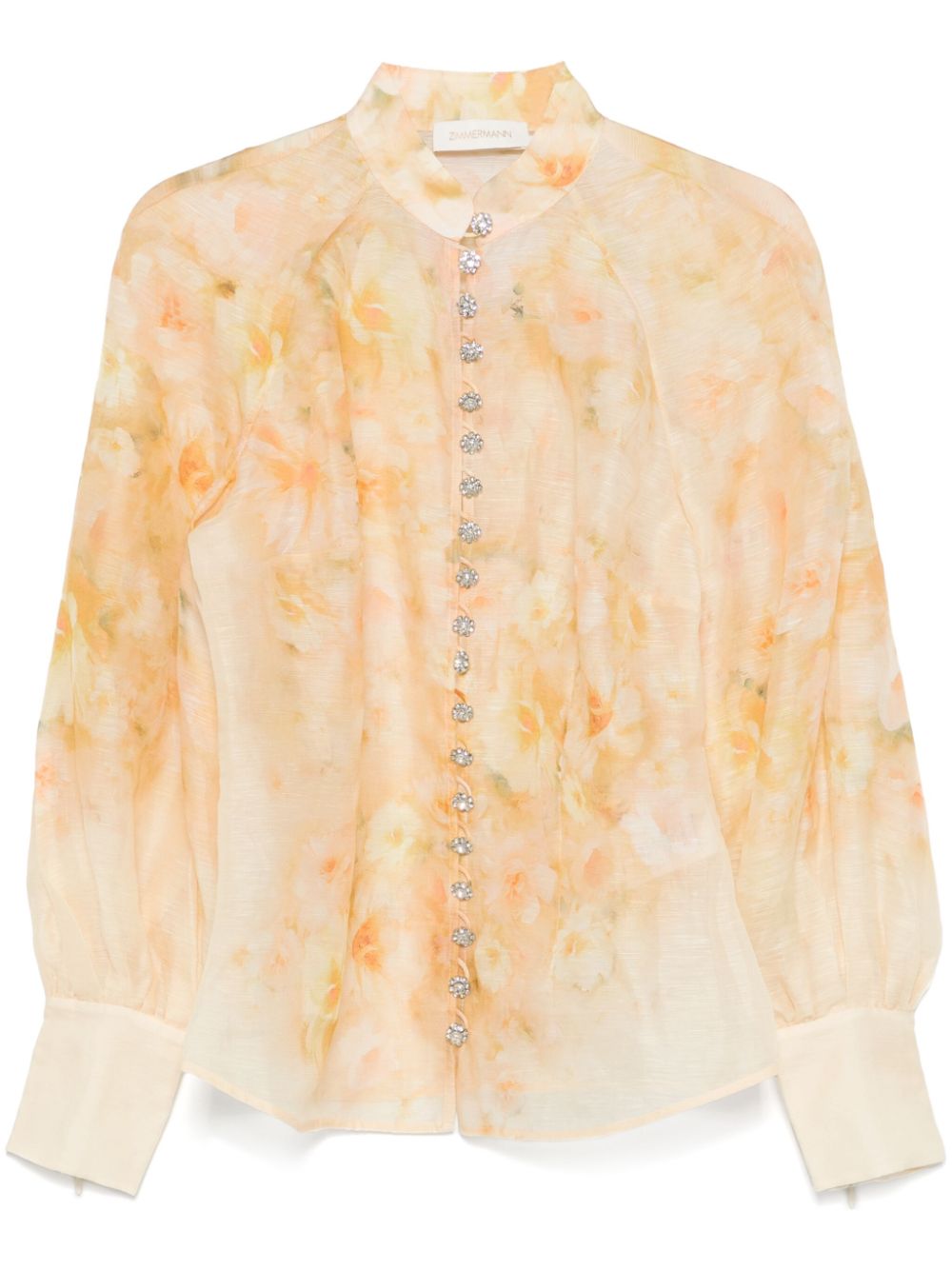 Zimmermann Yellow Shirt Glam Steals