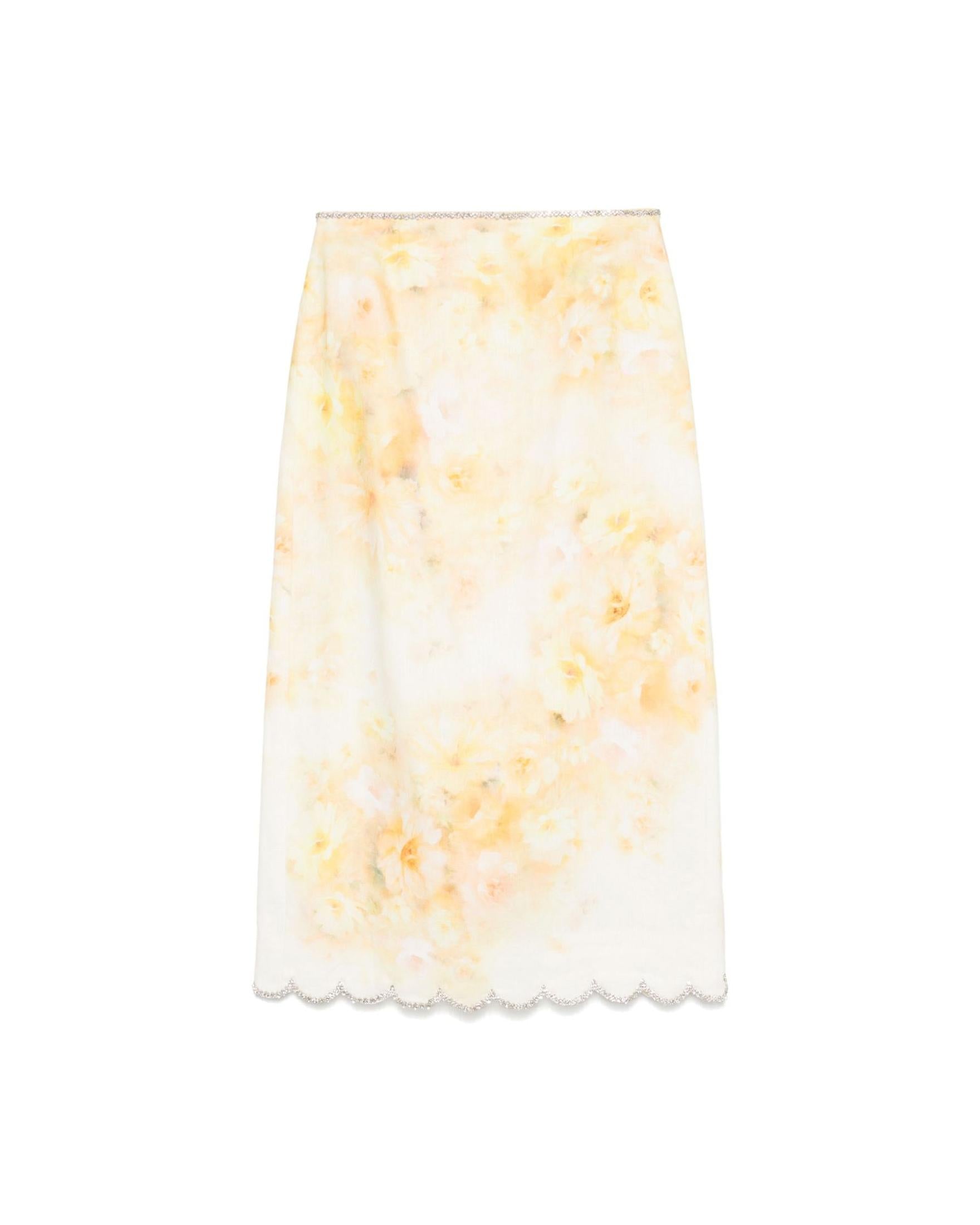 Zimmermann Yellow Skirt Glam Steals