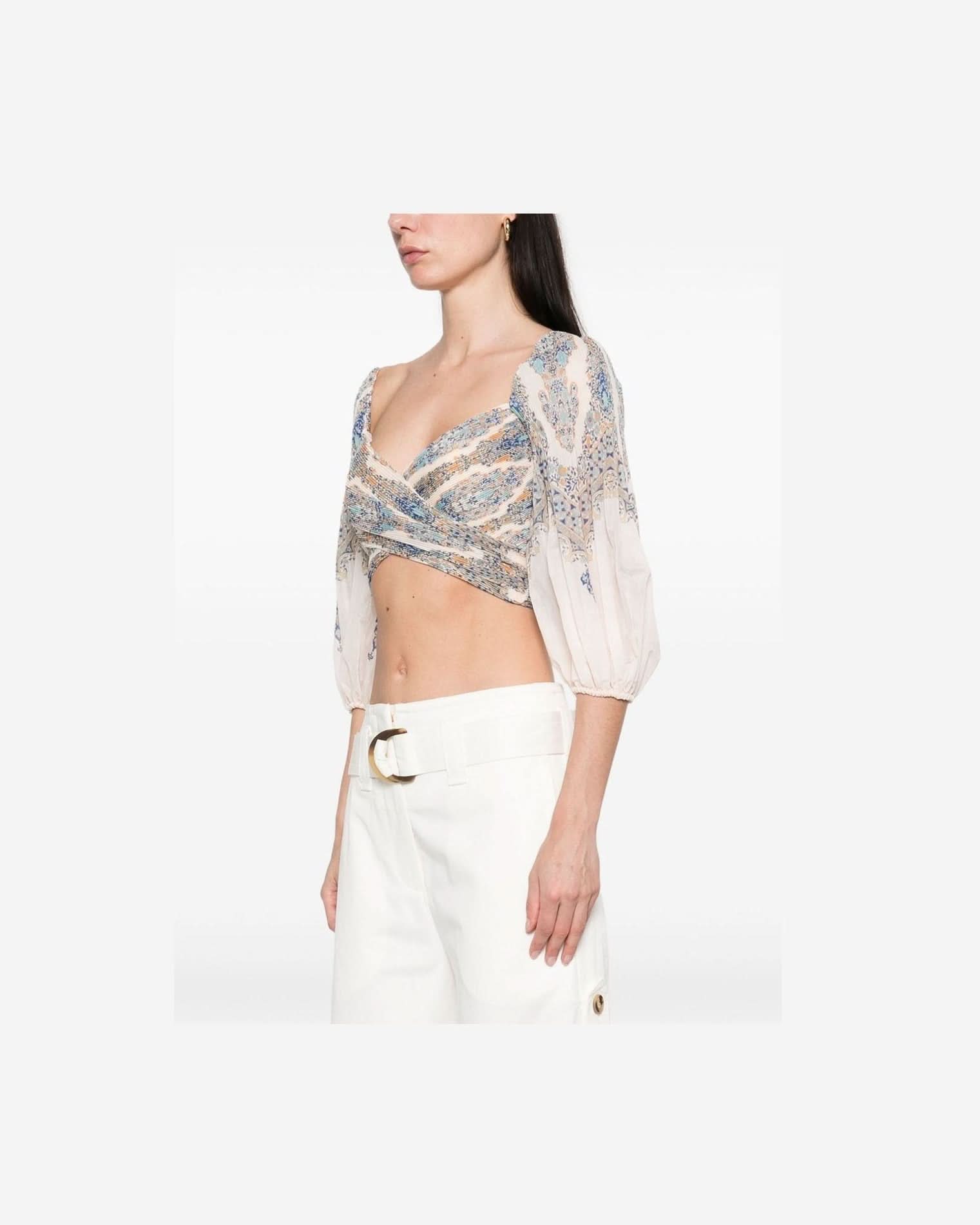 Zimmermann Zimmerman Pleated Design Top Blouses