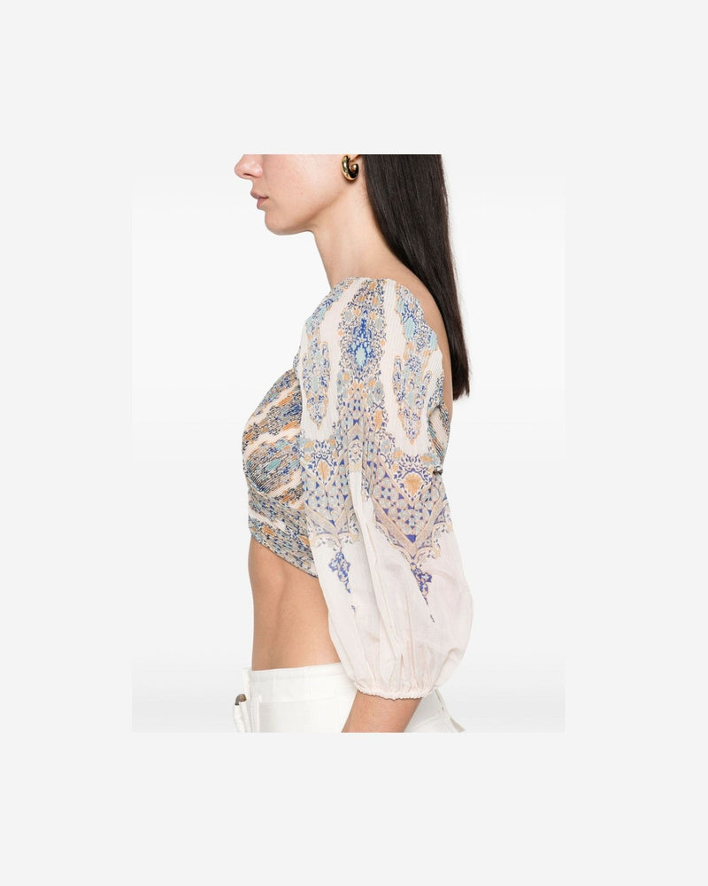 Zimmermann Zimmerman Pleated Design Top Glam Steals