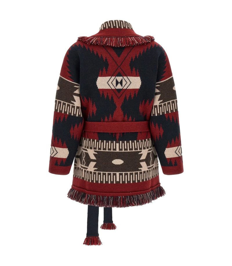 Alanui Cardigan in red, Cashmere — view 2