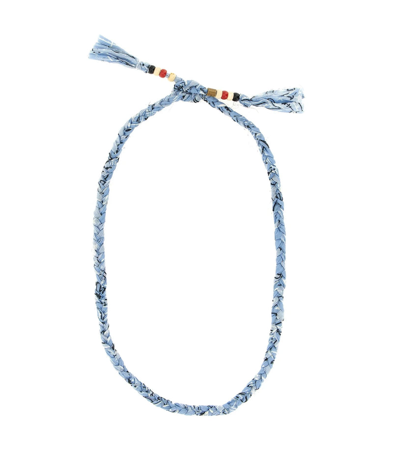 Alanui Necklace in blue, Cotton
