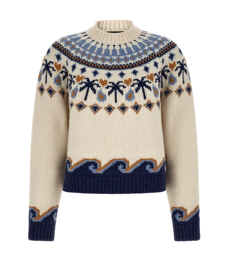 Alanui Sweater in multicolor, Virgin Wool