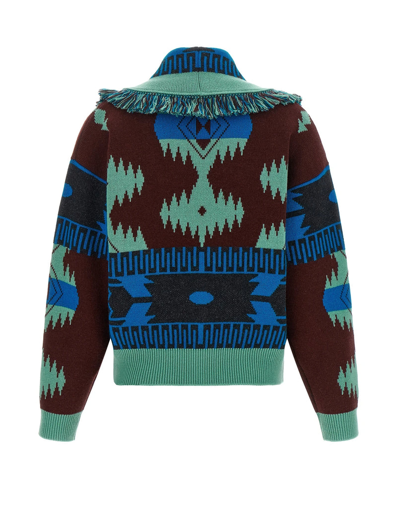 Alanui Sweater in multicolor, Virgin Wool — view 2