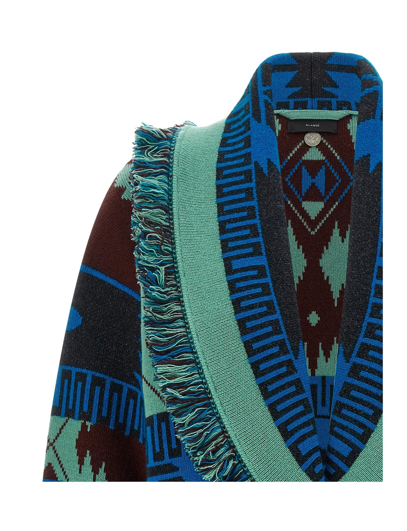 Alanui Sweater in multicolor, Virgin Wool — view 3