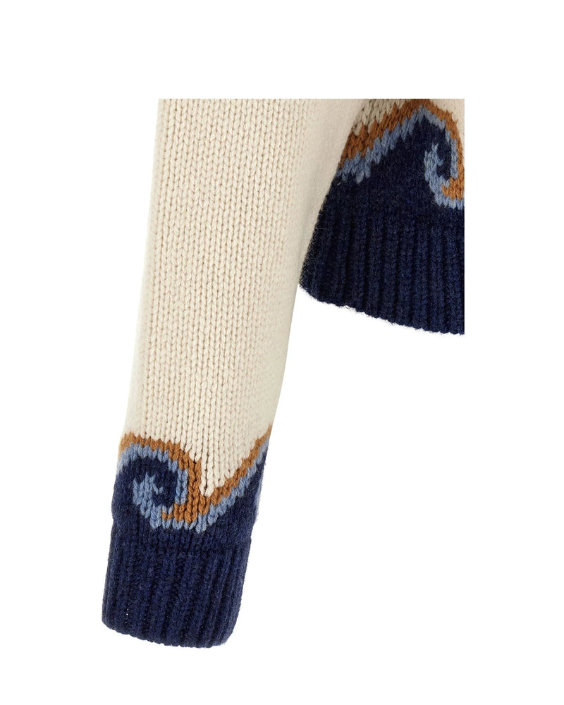 Alanui Sweater in multicolor, Virgin Wool — view 4