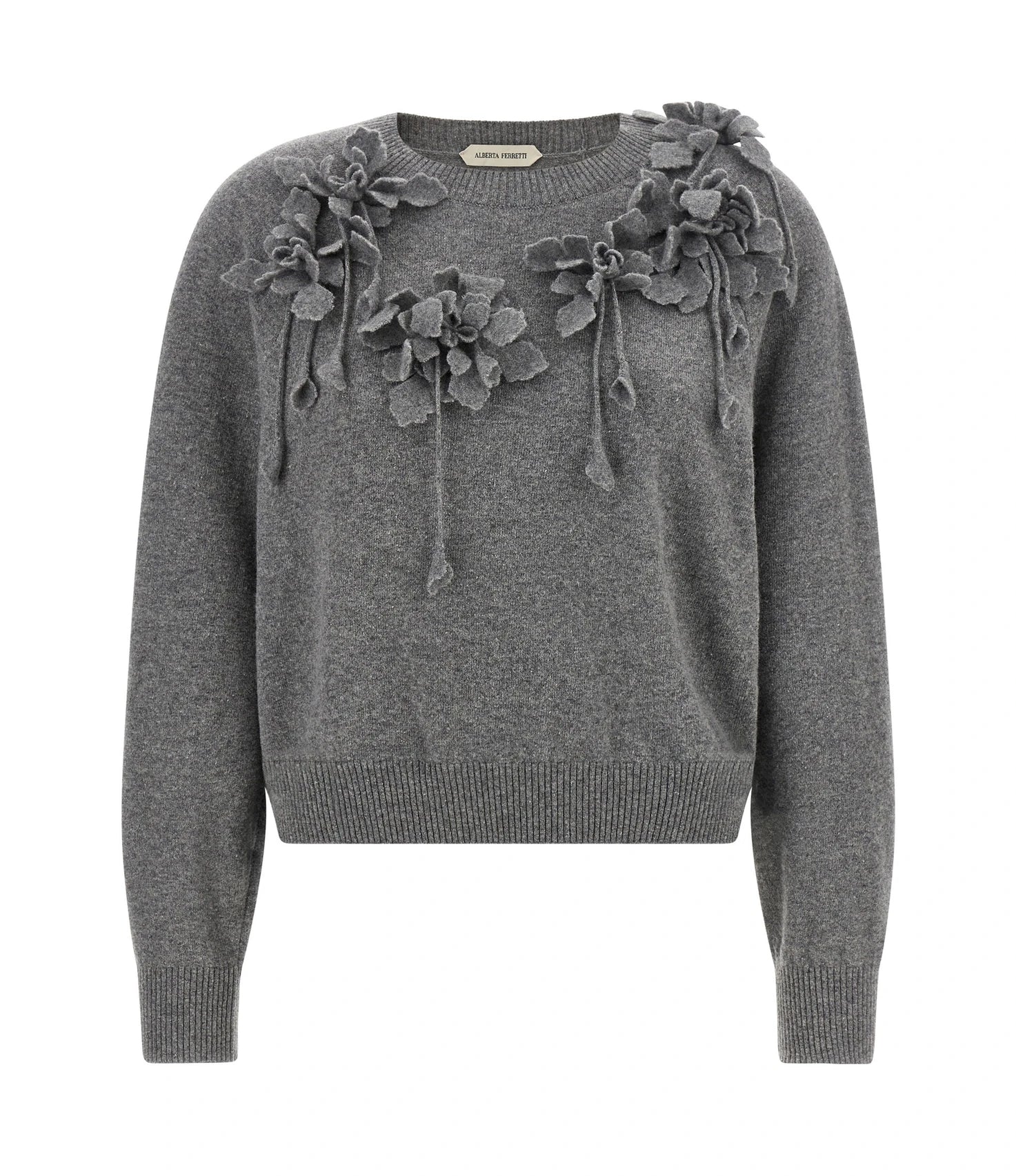Alberta Ferretti Sweater in gray, Virgin Wool