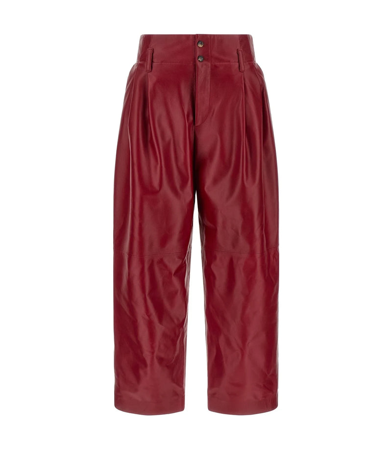 Alberta Ferretti Trouser in red, Polyester