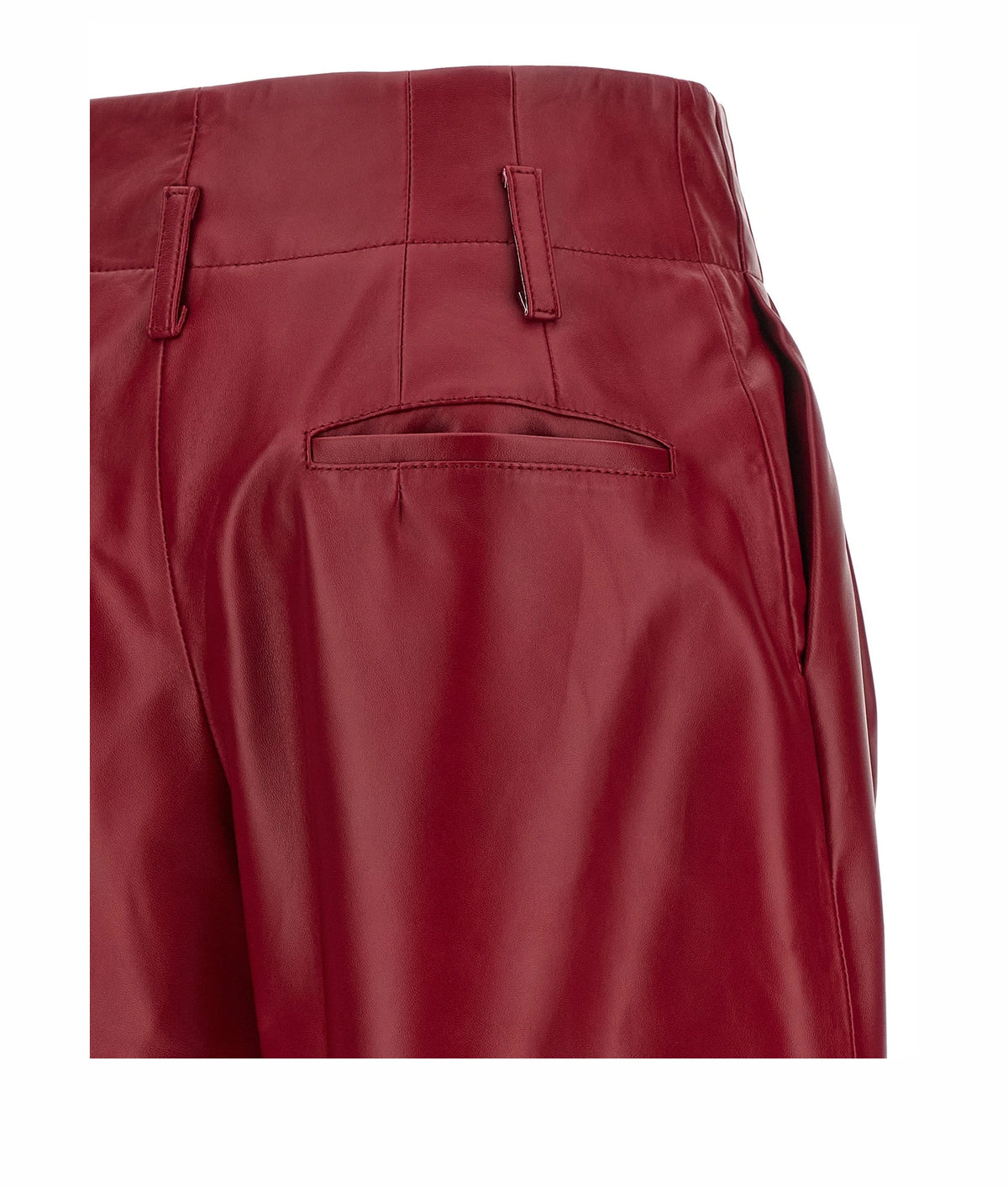 Alberta Ferretti Trouser in red, Polyester — view 4