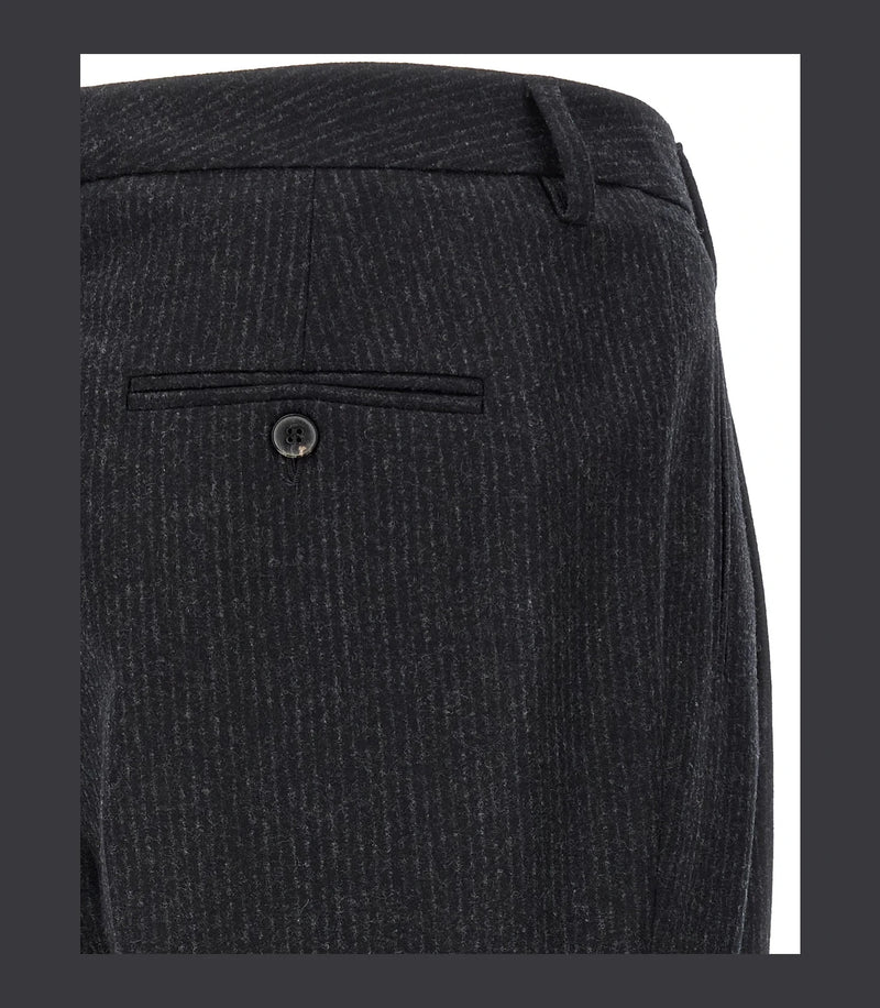 Alberto Biani Trouser in gray, Wool — view 4