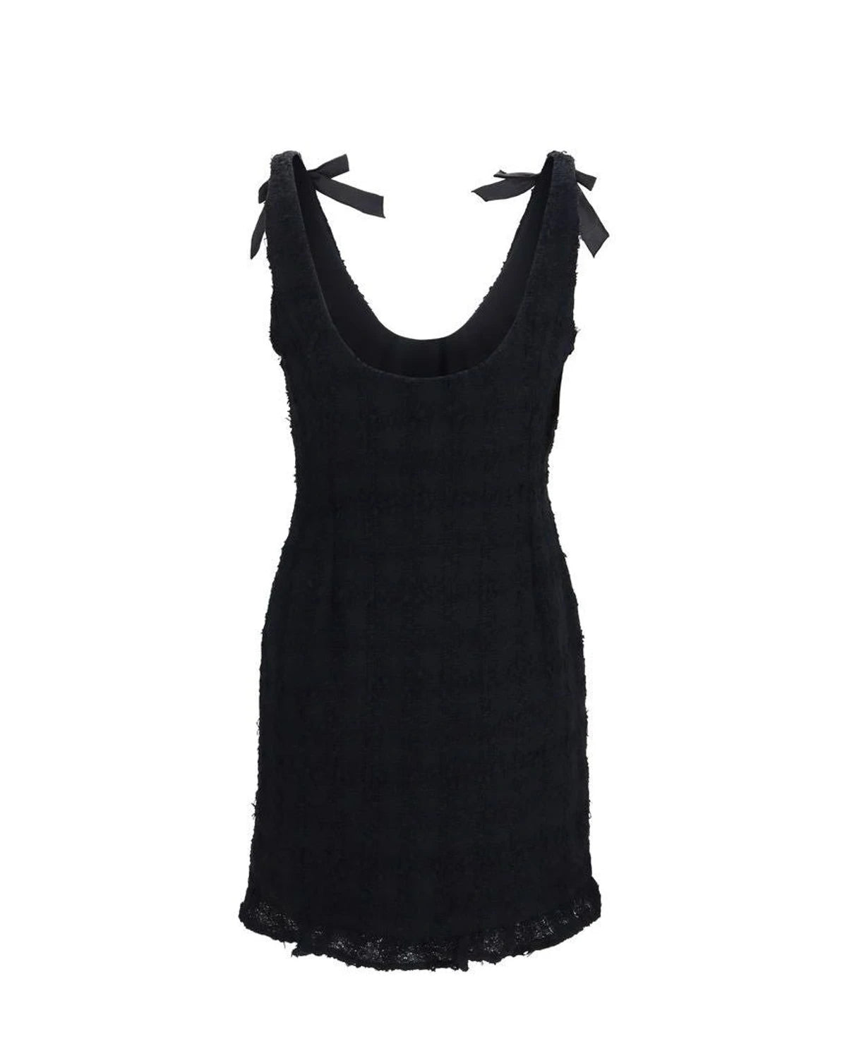 Alessandra Rich Dresse in black, Cotton — view 2