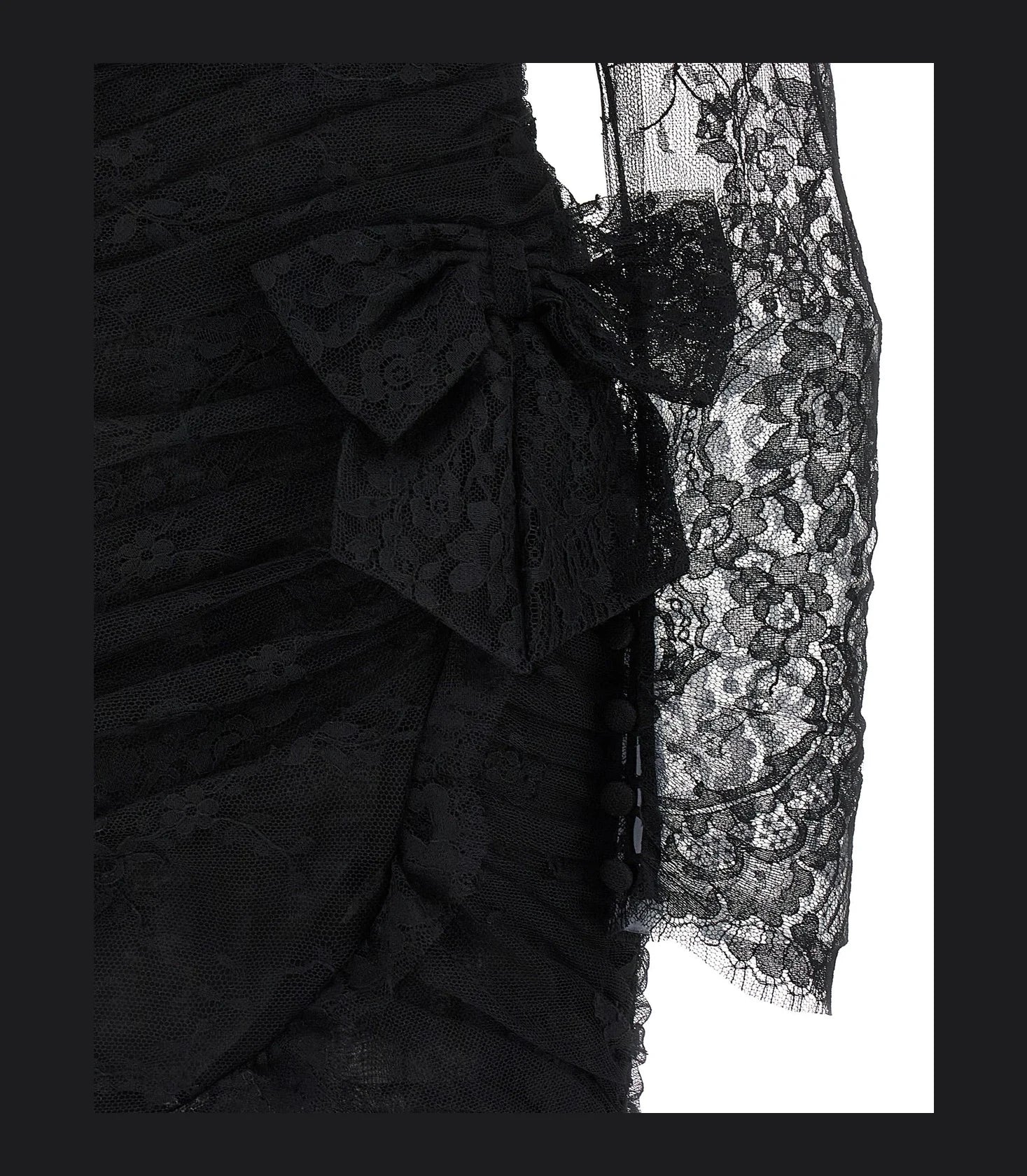 Alessandra Rich Dresse in black — view 4