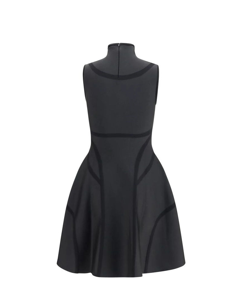 Alexander McQueen Dresse in black, Polyester — view 2
