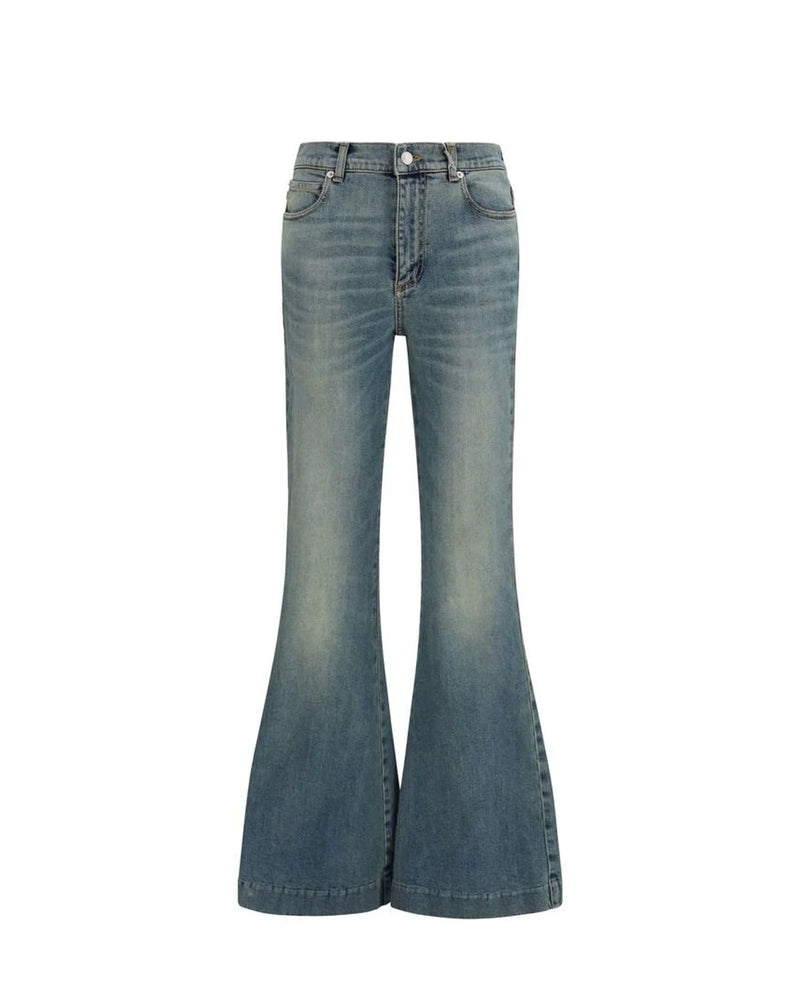 Alexander McQueen Jean in blue, Cotton