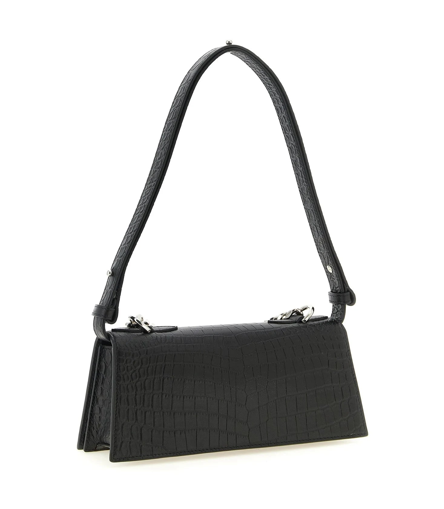 Alexander McQueen Shoulder Bag in black, Calfskin Leather — view 2