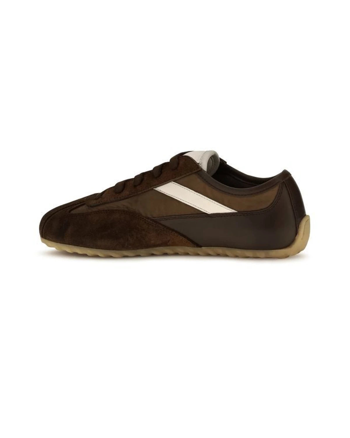 Alexander McQueen Sneakers in brown, Suede — view 3