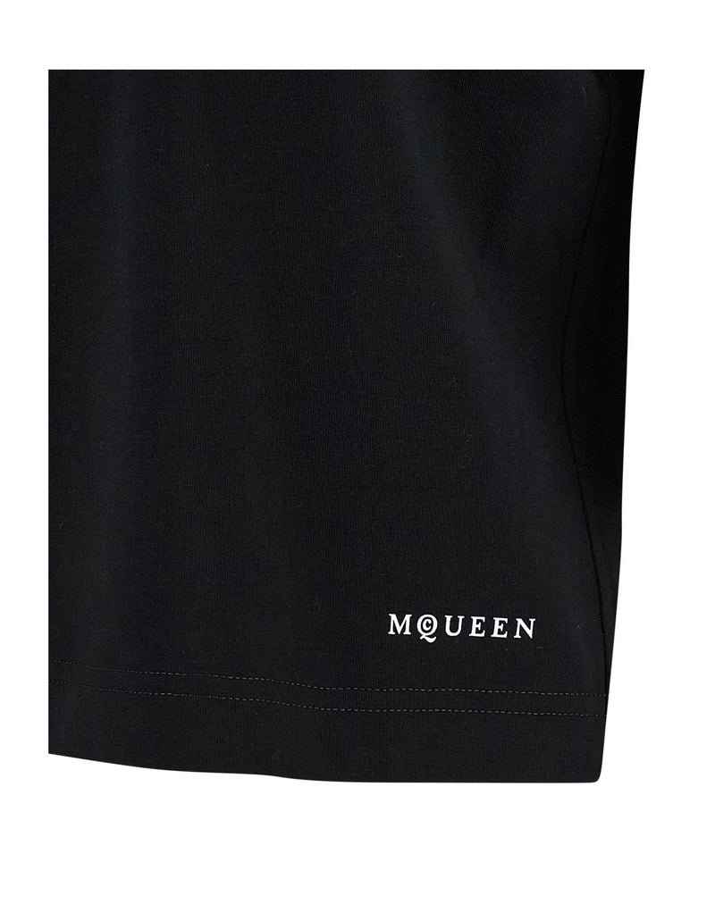 Alexander McQueen T-Shirt in black, Cotton — view 4
