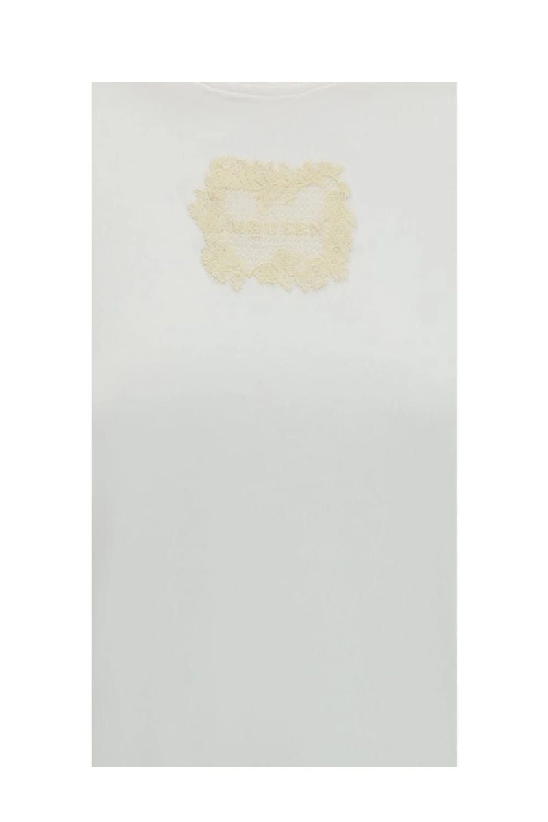 Alexander McQueen T-Shirt in white, Cotton — view 3
