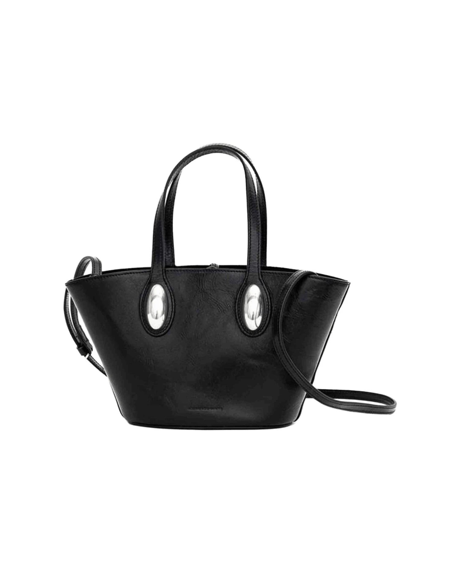 Alexander Wang Black Leather Shoulder Bag Glam Steals