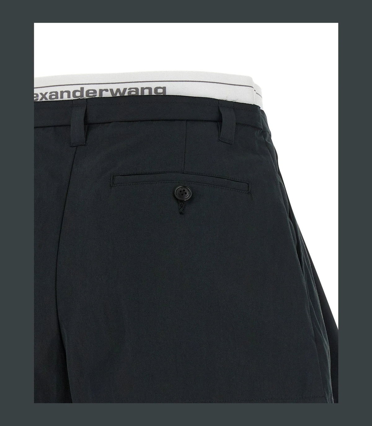 Alexander Wang Bermuda in black, Cotton — view 4