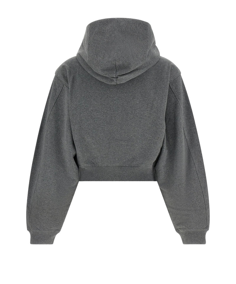 Alexander Wang Hoodie in gray, Cotton — view 2