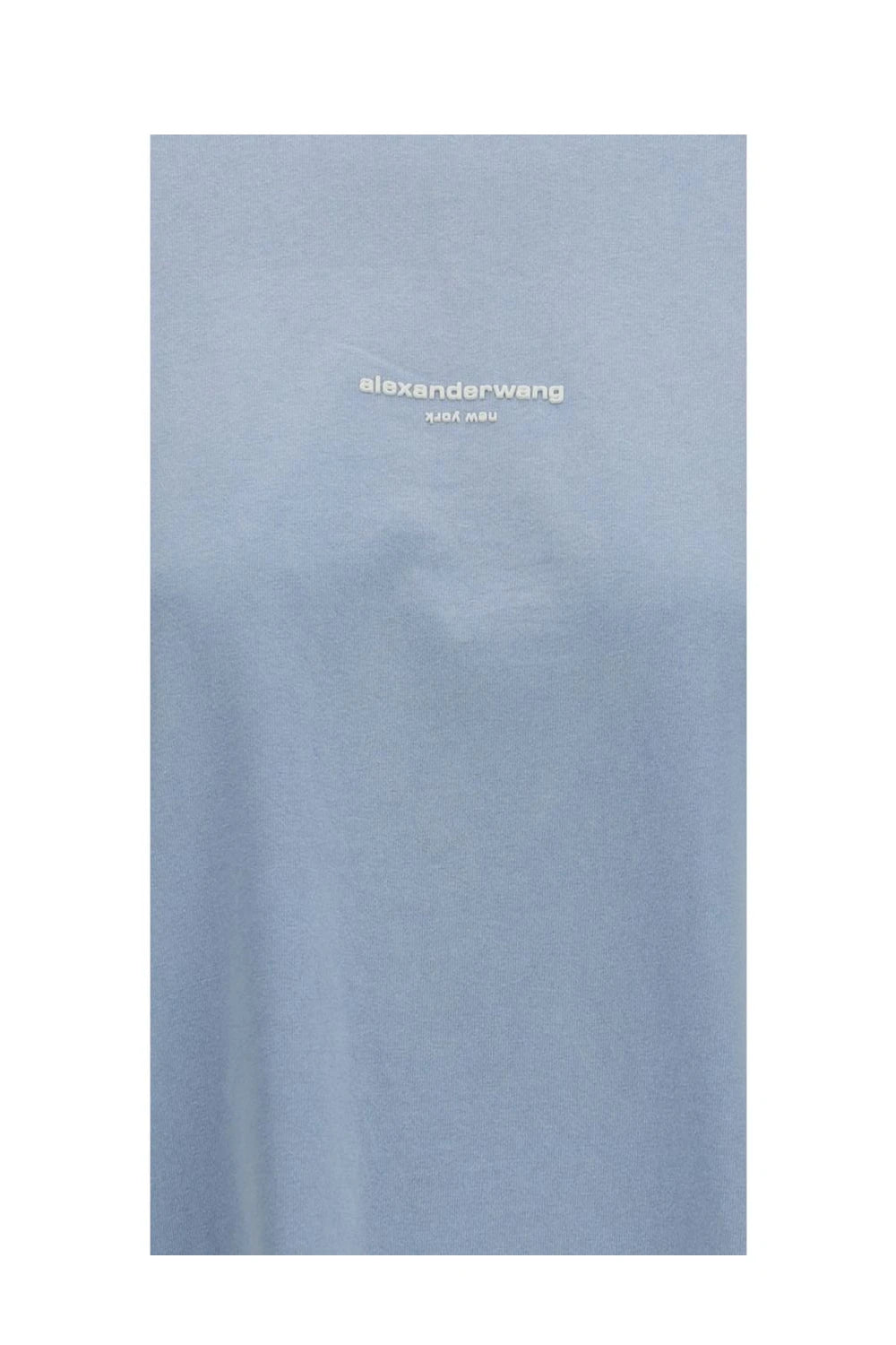Alexander Wang T-Shirt in blue, Cotton — view 3