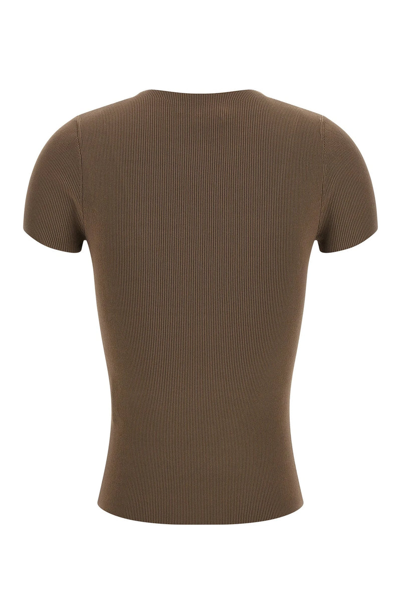 Alexander Wang T-Shirt in brown — view 2