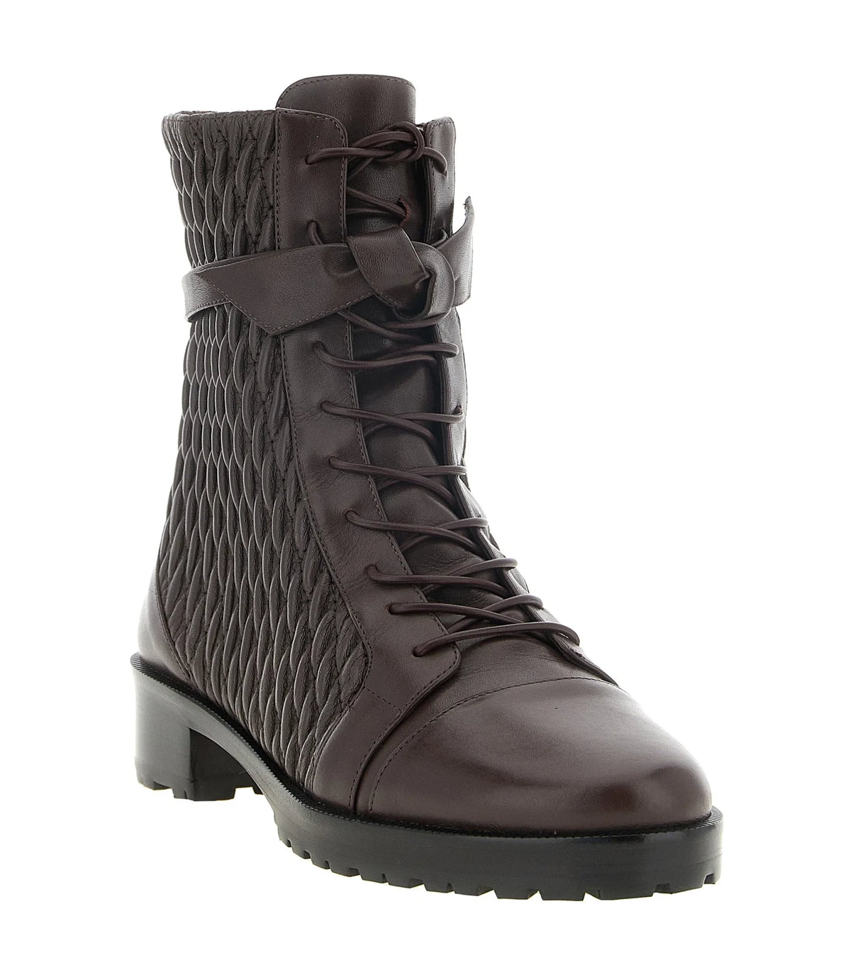 Alexandre Birman Boots in purple, Calfskin Leather — view 2