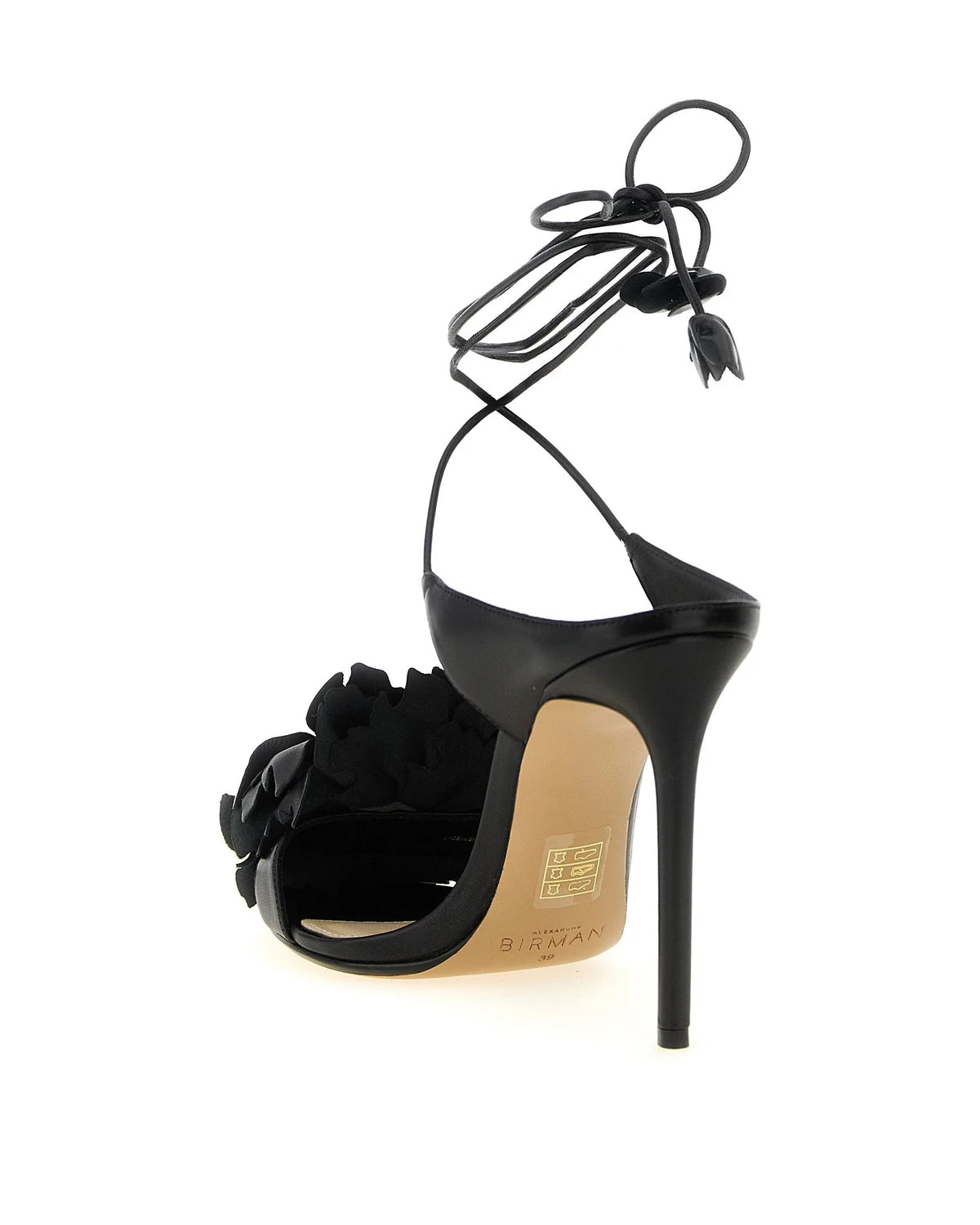 Alexandre Birman Sandals in black, Cow Leather — view 3