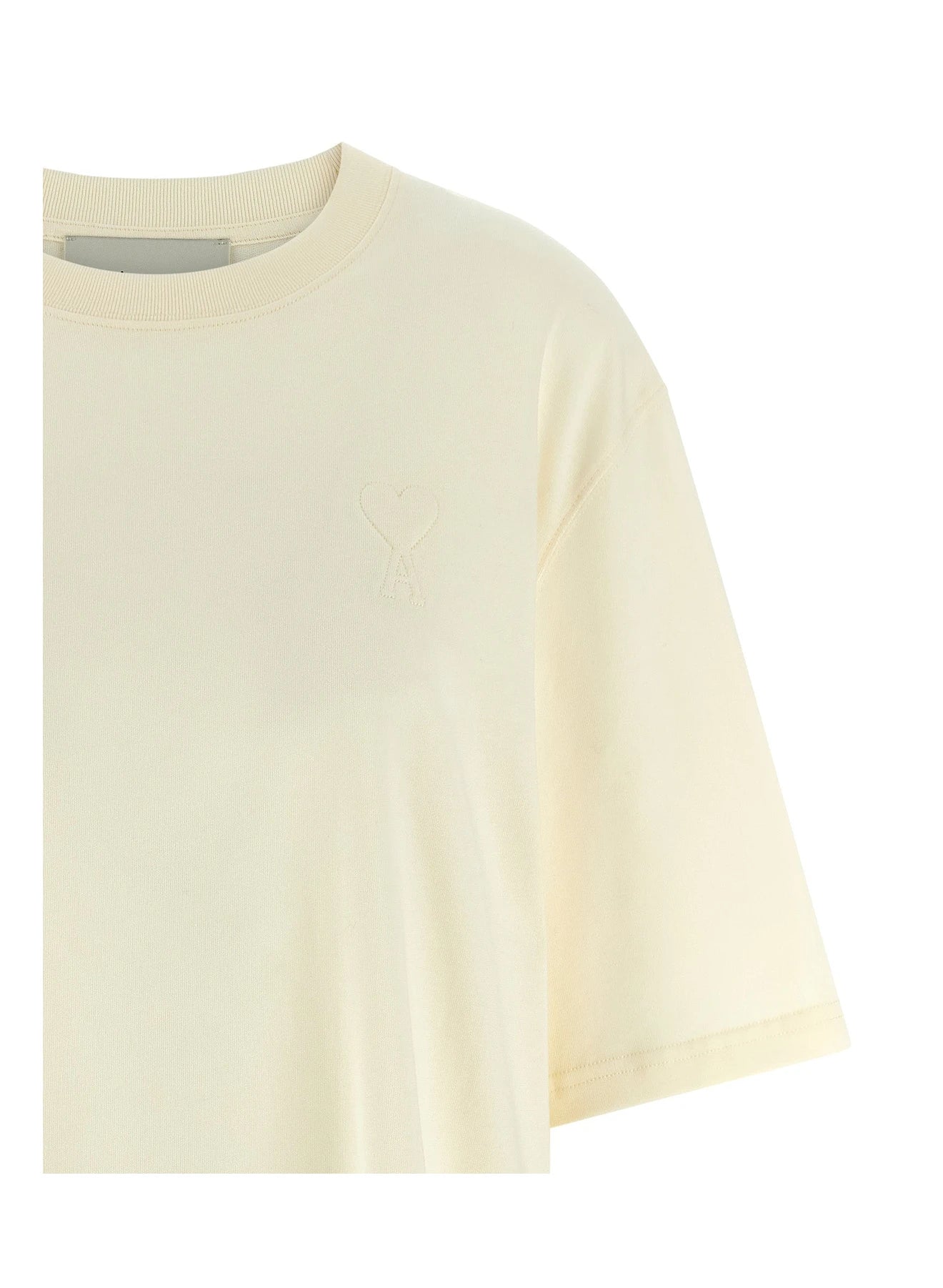 Ami Paris T-Shirt in beige, Cotton — view 3