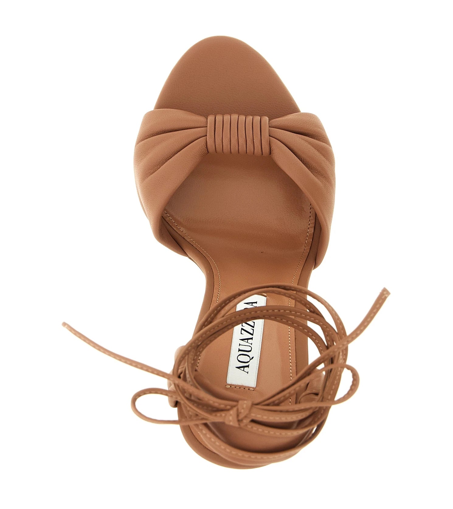 Aquazzura Nude Stiletto Sandals 
