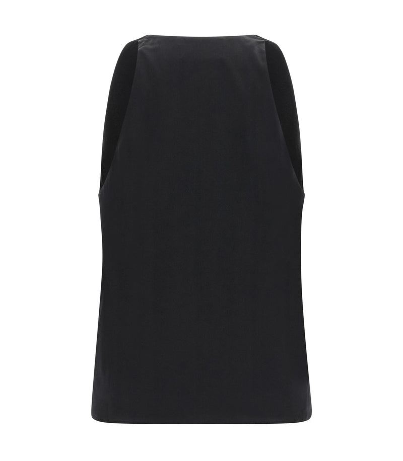 Armarium Tank Top in black, Silk — view 2