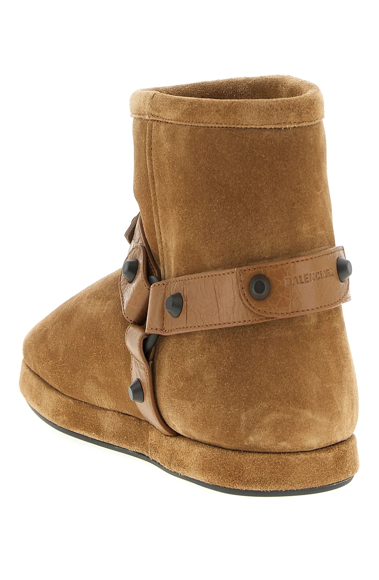 Balenciaga Ankle Boots in beige, Calf Leather — view 3