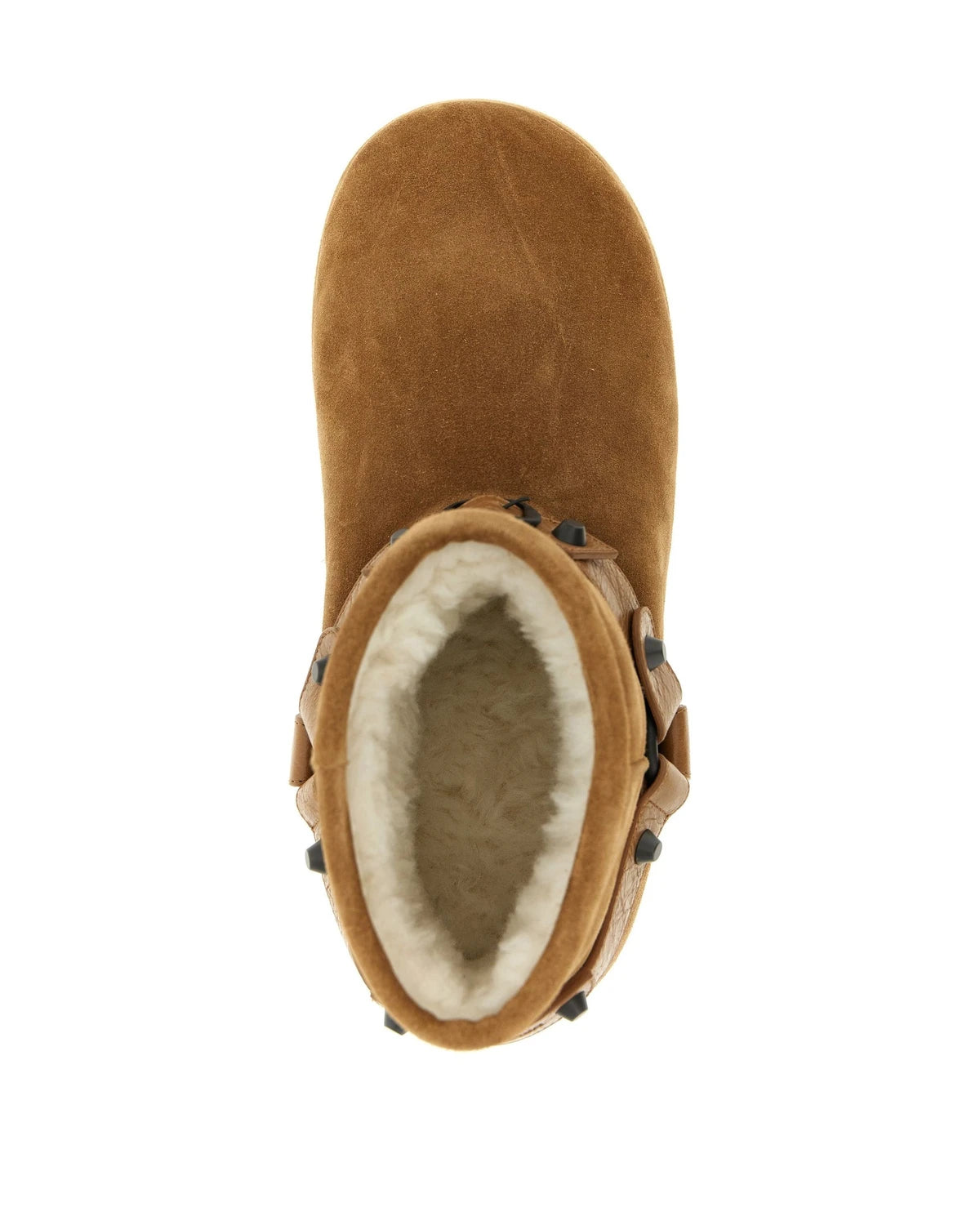 Balenciaga Ankle Boots in beige, Calf Leather — view 4