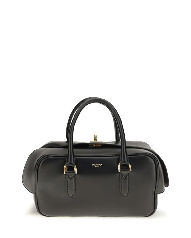 Balenciaga Satchel Bag in black, Lamb