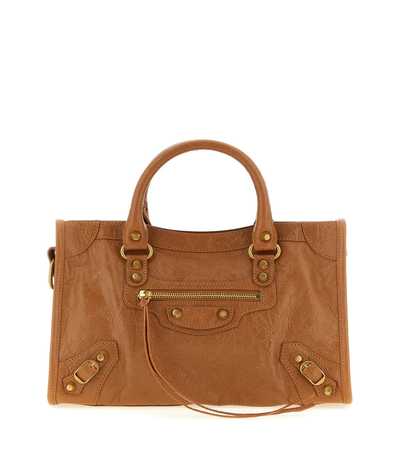 Balenciaga Satchel Bag in brown, Lamb Leather