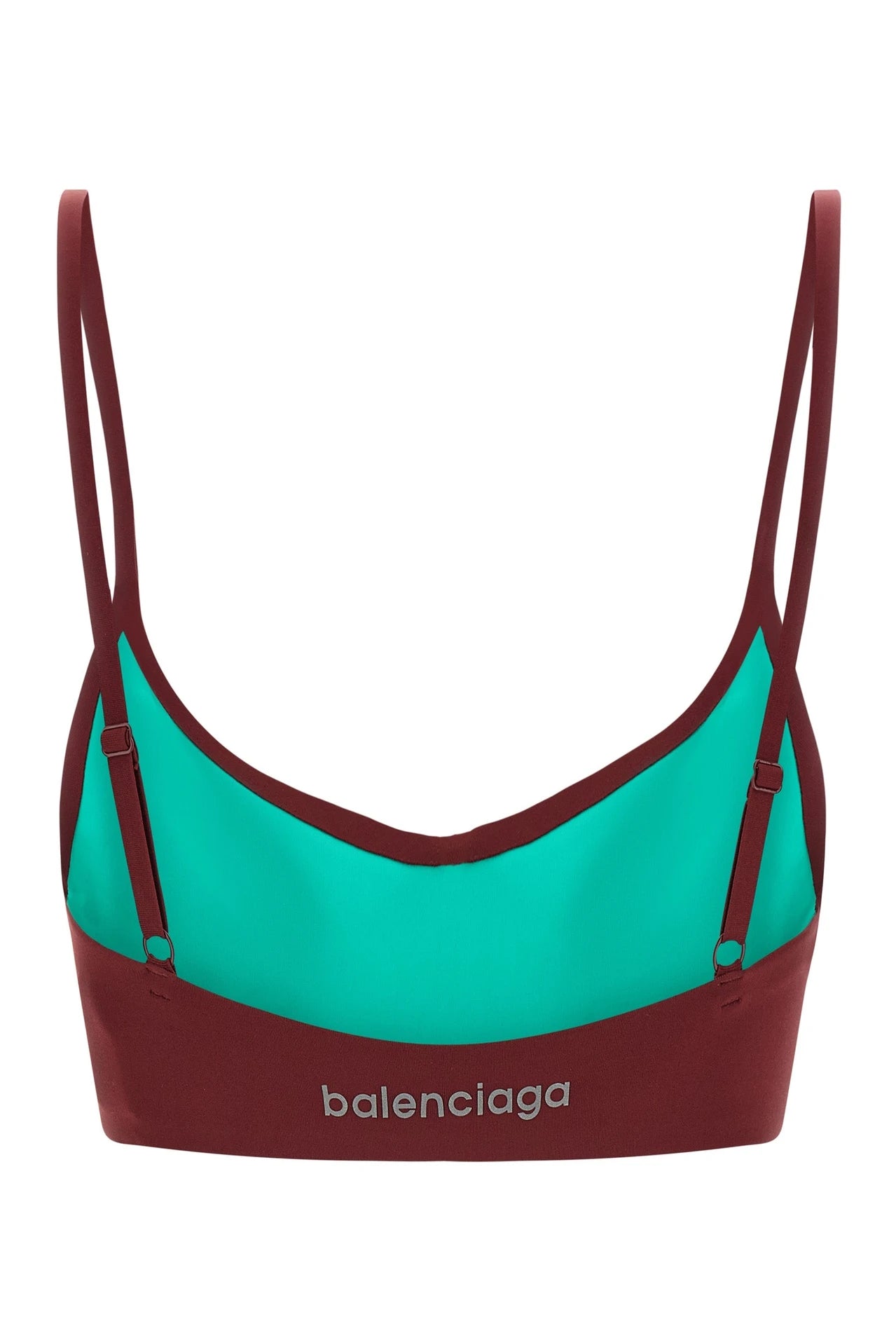 Balenciaga Sports Bra in red, Polyamide — view 2