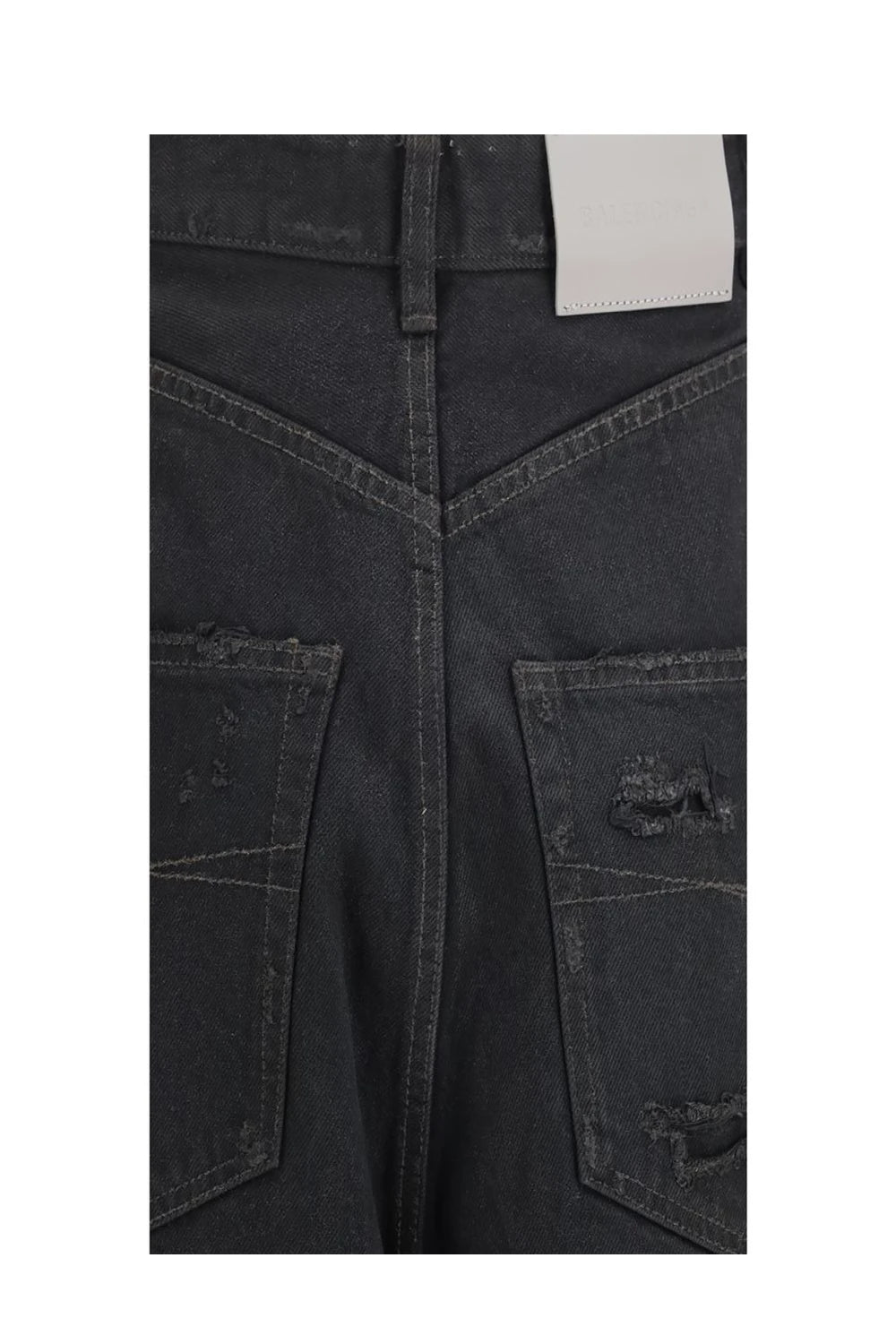 Balenciaga Trouser in black, Cotton — view 3