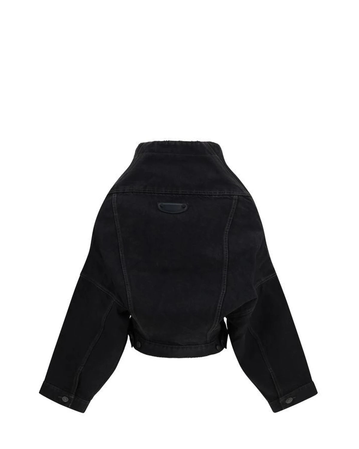 Balenciaga Trucker Jacket in black, Cotton — view 2