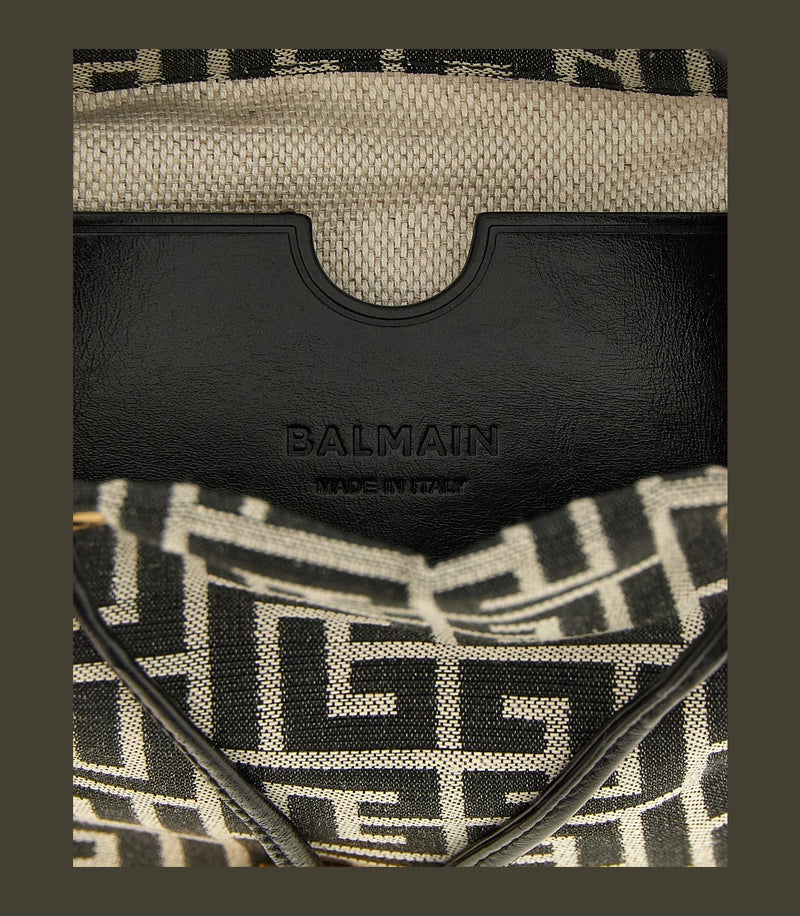 Balmain Bucket Bag in black, Polyester — view 4